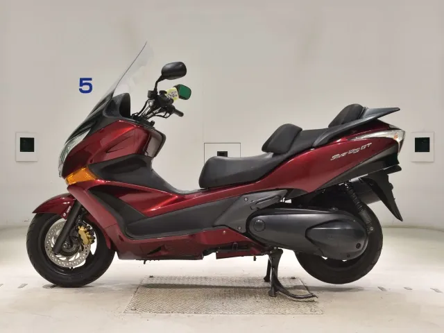 Honda Silverwing400Gt 2014, бордовый, фото 2