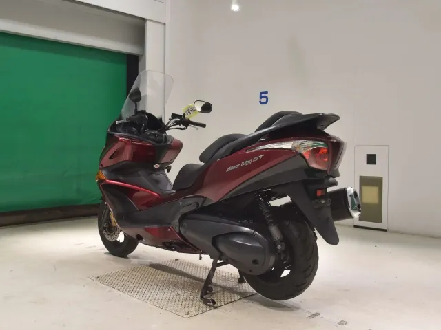 Honda Silverwing400Gt 2014, бордовый, фото 6