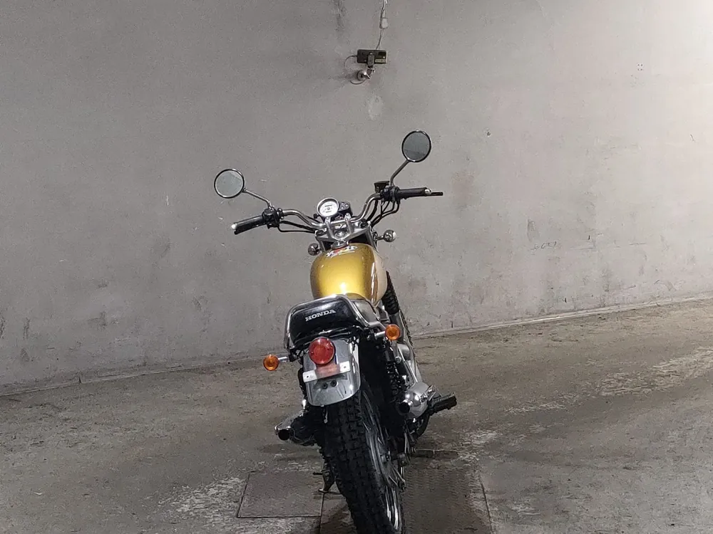 Honda CL400 2000, золотистый, фото 4