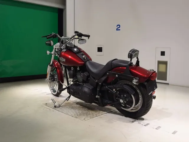 Harley-Davidson FXSTB1450 2004, красный, фото 6