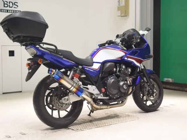 Honda CB400SB 2022, white | red | blue, фото 5