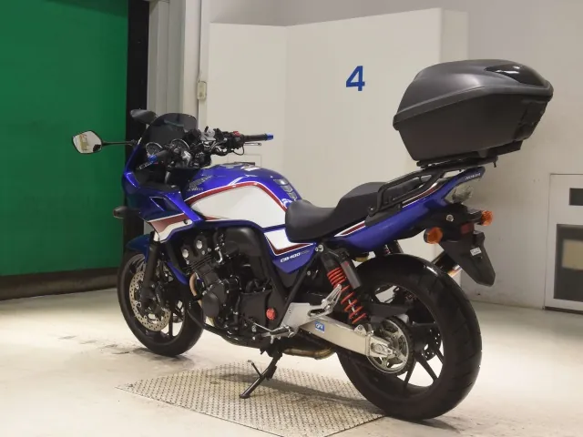 Honda CB400SB 2022, white | red | blue, фото 6