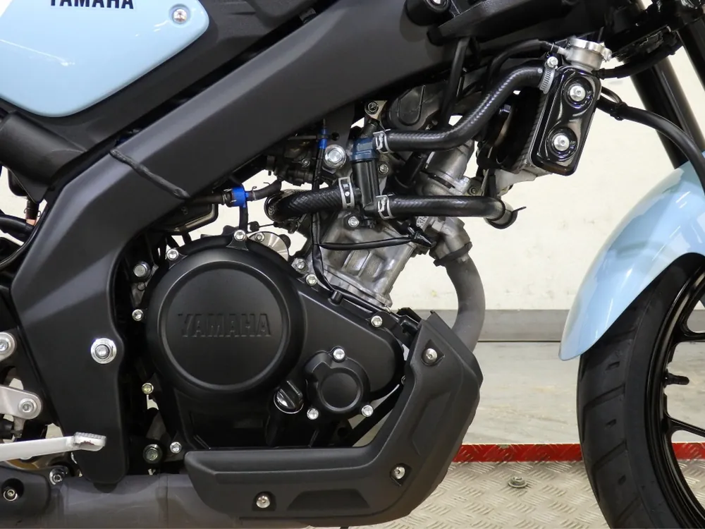 Yamaha XSR125, light blue, фото 19