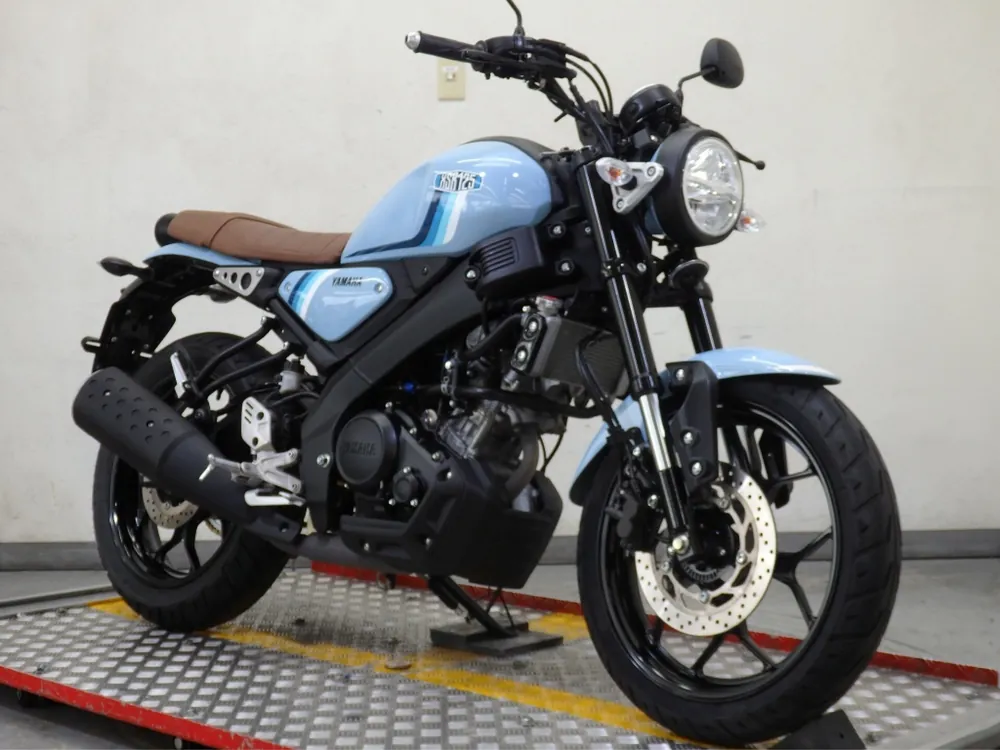 Yamaha XSR125, light blue, фото 3