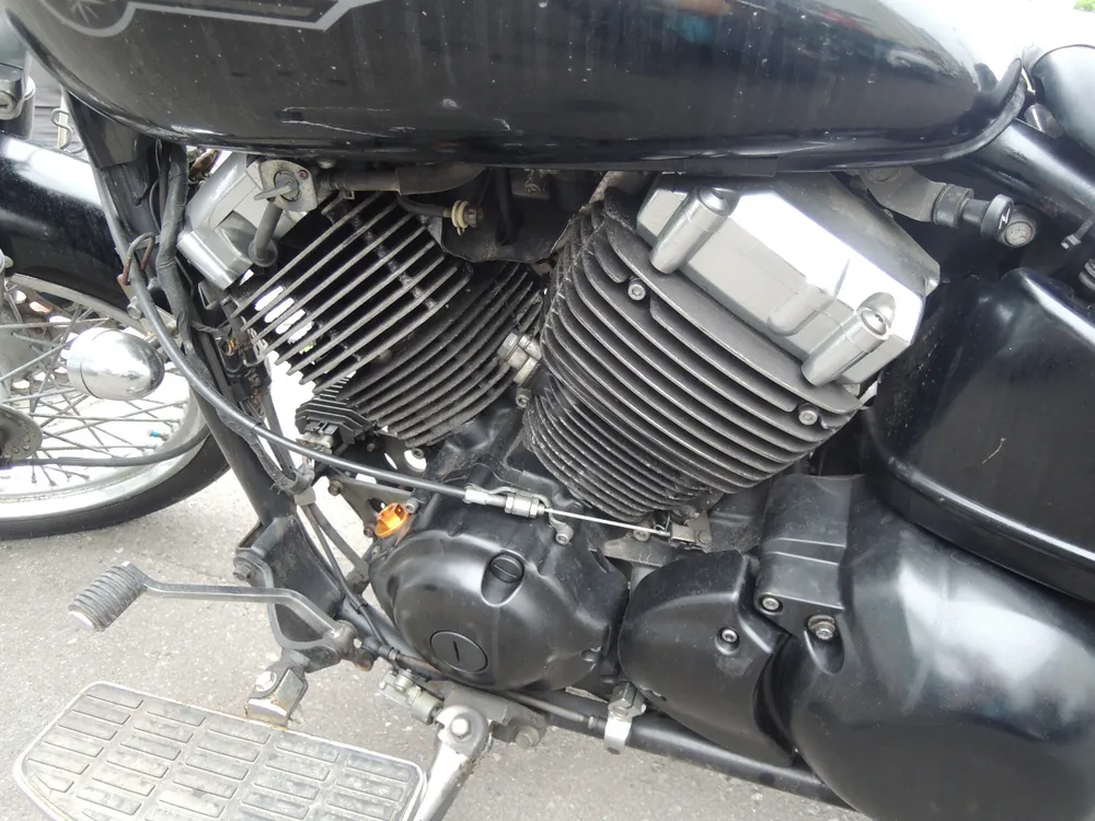 Yamaha Drag Star 1996, чёрный, фото 5