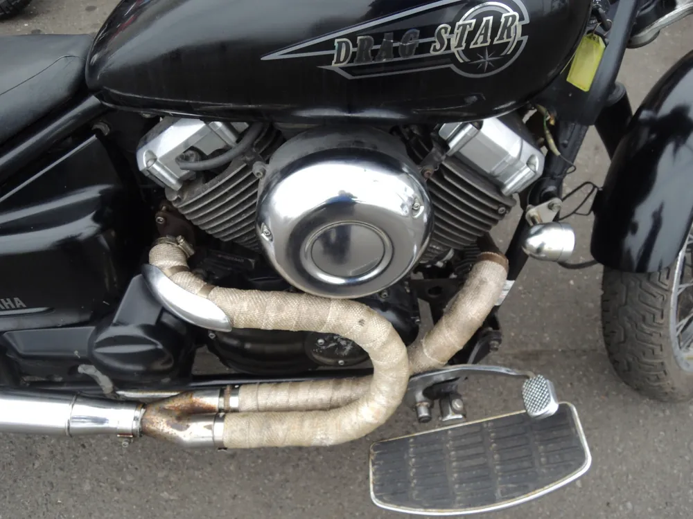 Yamaha Drag Star 1996, чёрный, фото 9