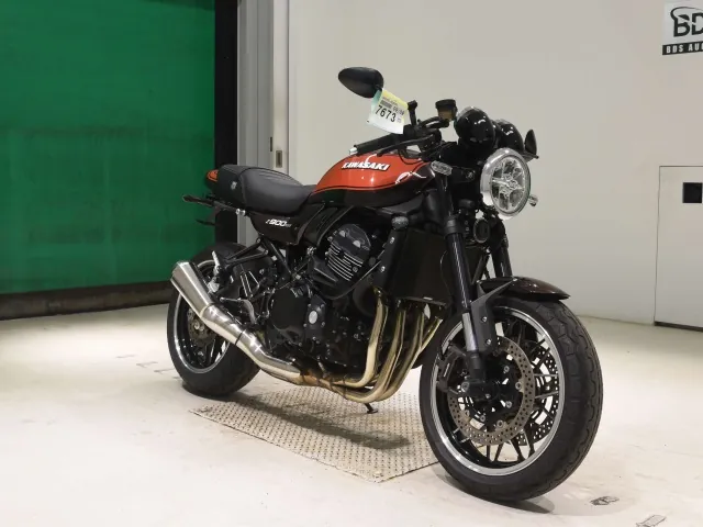 Kawasaki Z900RS 2018, light brown, оранжевый, фото 3