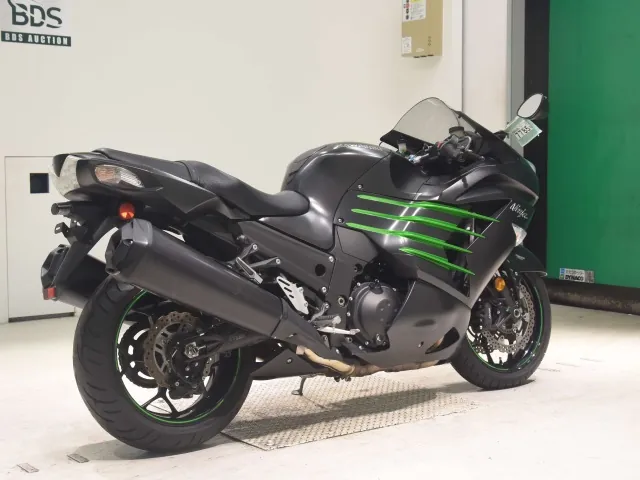 Kawasaki ZX-14RA 2016, matt gun, фото 5