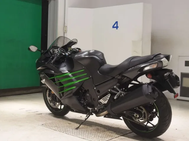 Kawasaki ZX-14RA 2016, matt gun, фото 6