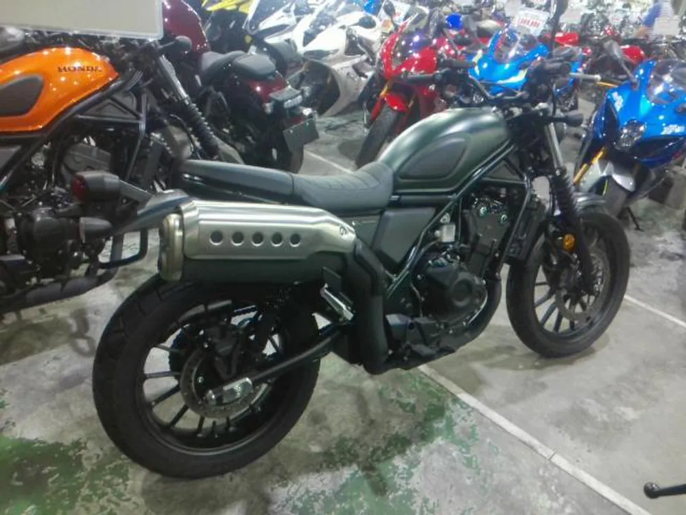 Honda CL500 2023, зелёный, фото 5