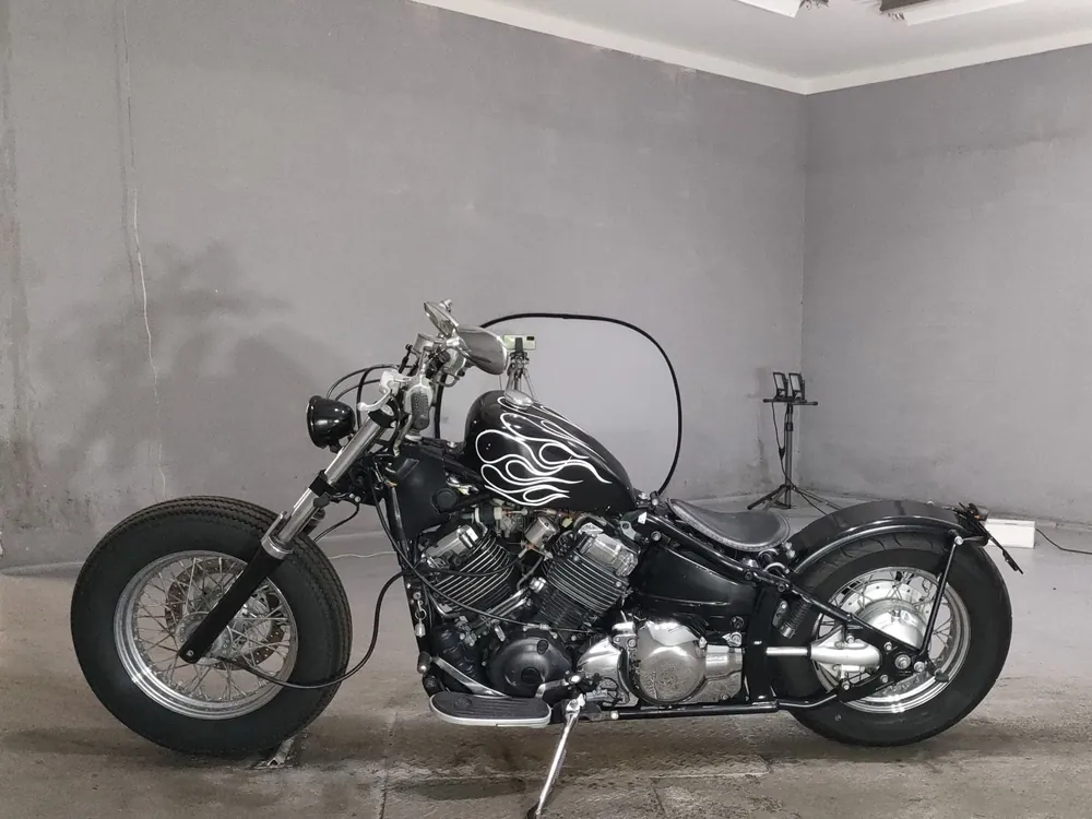 Yamaha Drag Star 400 Classic 2008, чёрный, фото 2
