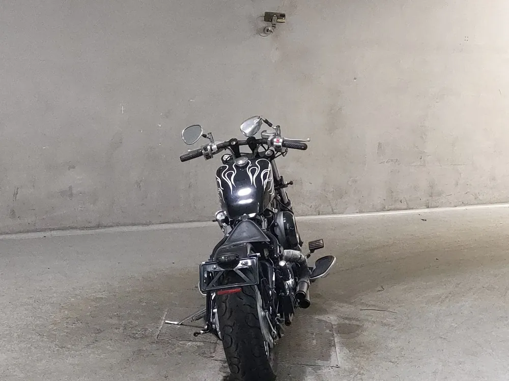 Yamaha Drag Star 400 Classic 2008, чёрный, фото 4