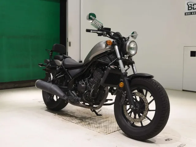 Honda Rebel 250, matt gun, фото 3