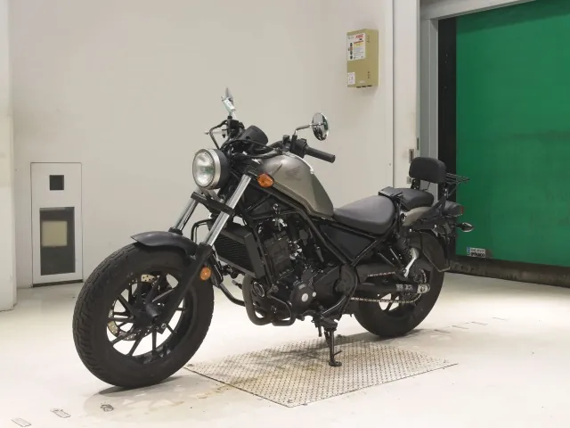 Honda Rebel 250, matt gun, фото 4