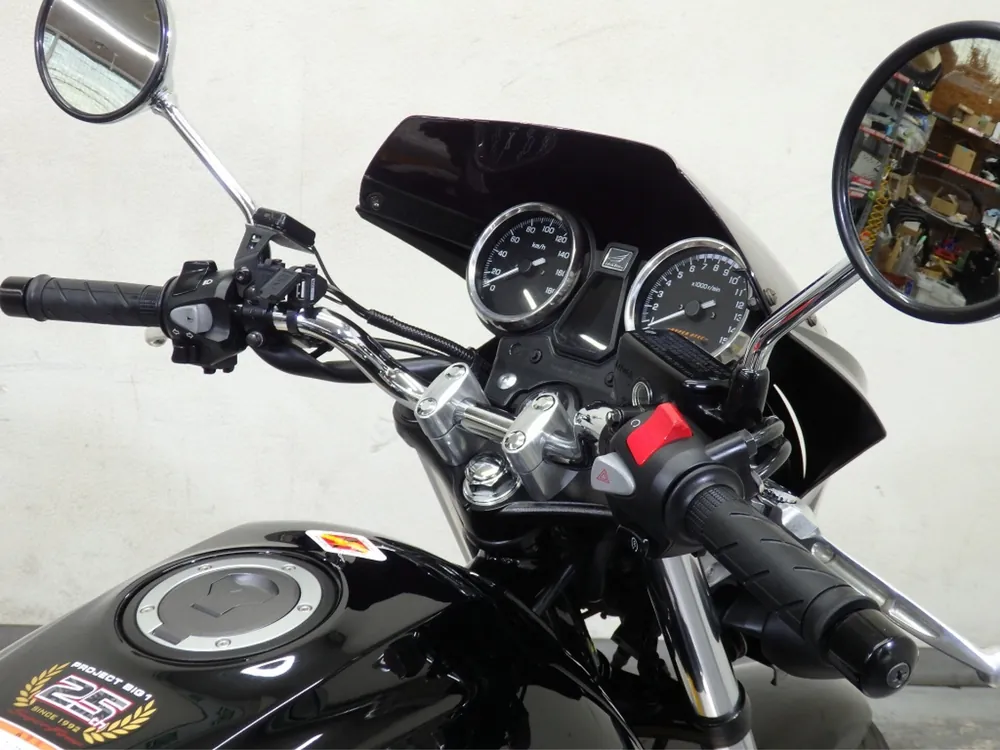 Honda CB400SB 2018, чёрный, фото 9