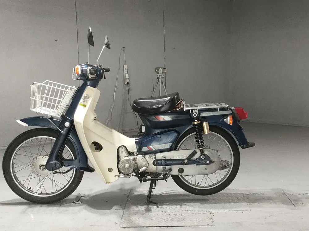 Honda Super Cub, синий, фото 2