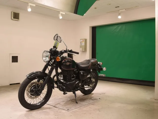 Kawasaki Estrella, чёрный, фото 4