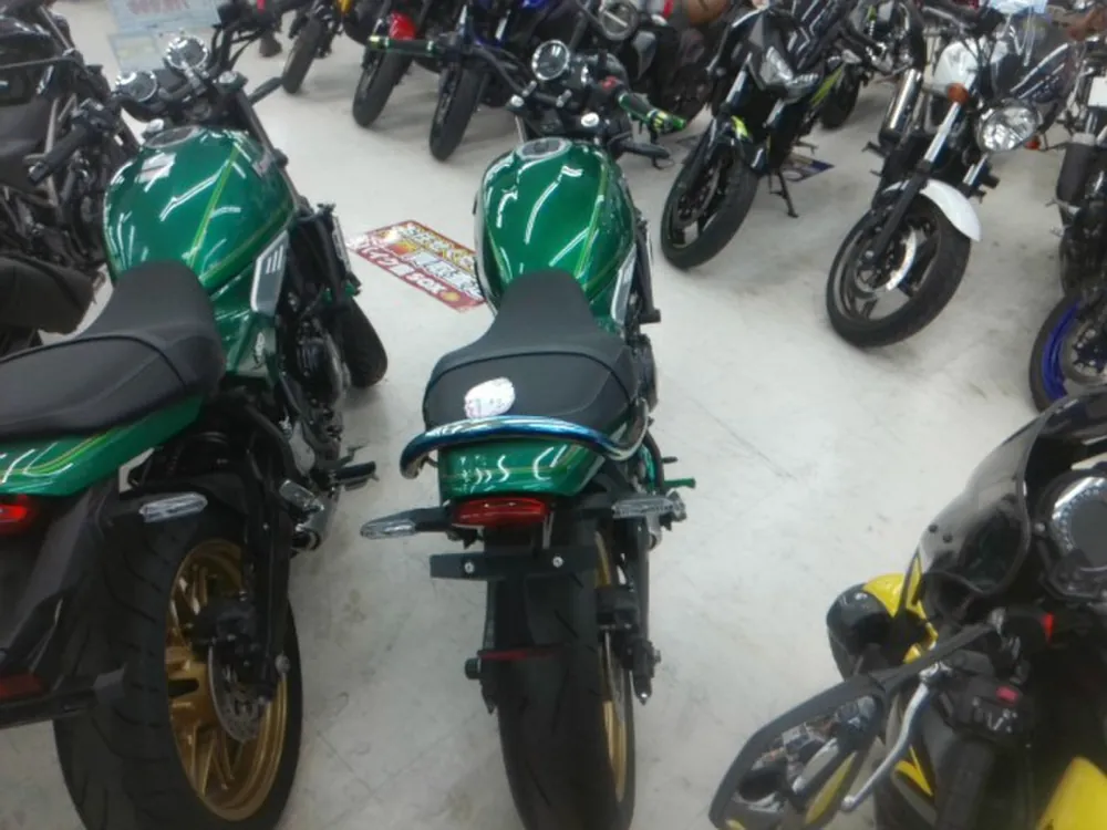 Kawasaki Z650RS 2022, зелёный, фото 5