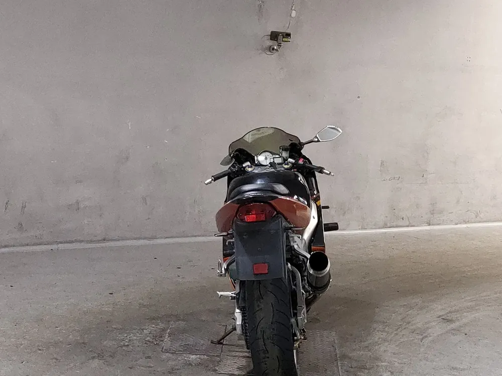 Suzuki GSX-R1000 2002, чёрный, оранжевый, фото 4
