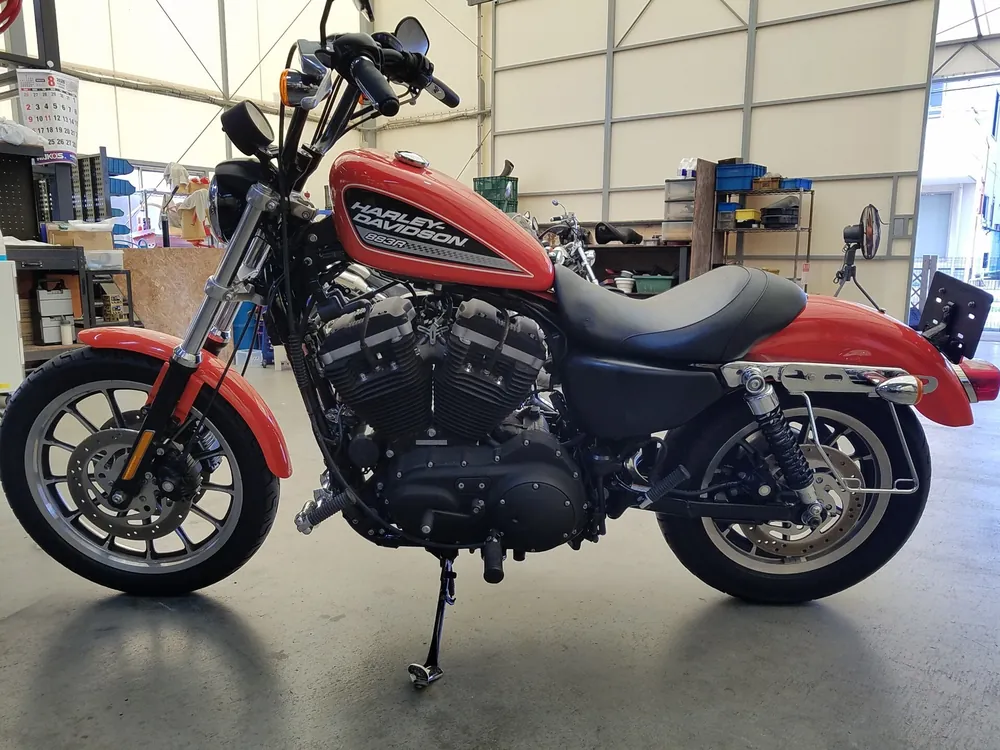 Harley-Davidson XL883R 2008, оранжевый, фото 2