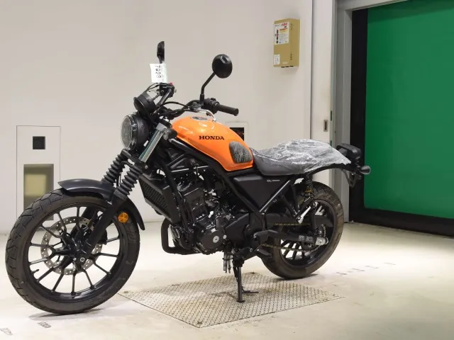 Honda CL250, оранжевый, фото 4