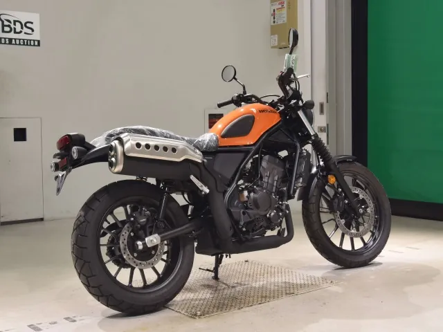 Honda CL250, оранжевый, фото 5