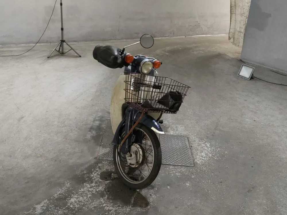 Honda Super Cub, синий, фото 3