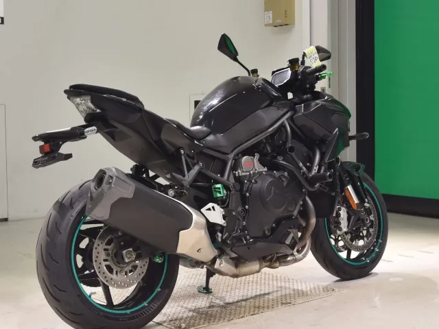 Kawasaki Z H2 2021, чёрный, фото 5