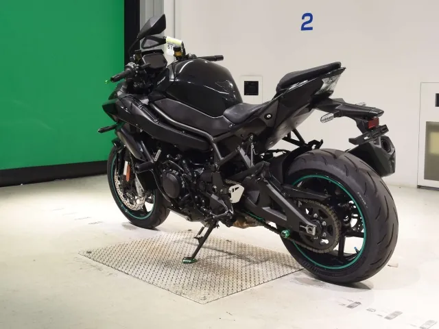 Kawasaki Z H2 2021, чёрный, фото 6
