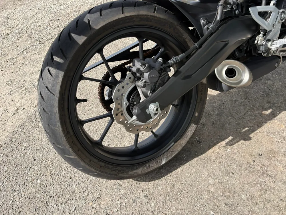 Honda CB125R, чёрный, фото 10