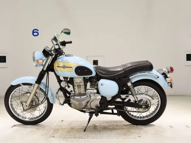 Kawasaki Estrella, light blue, фото 2