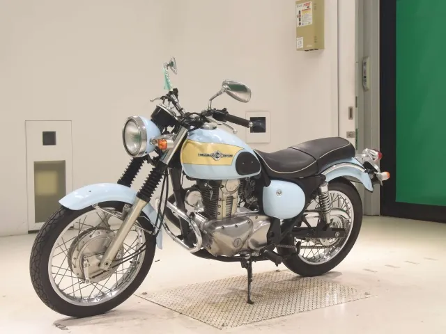 Kawasaki Estrella, light blue, фото 4