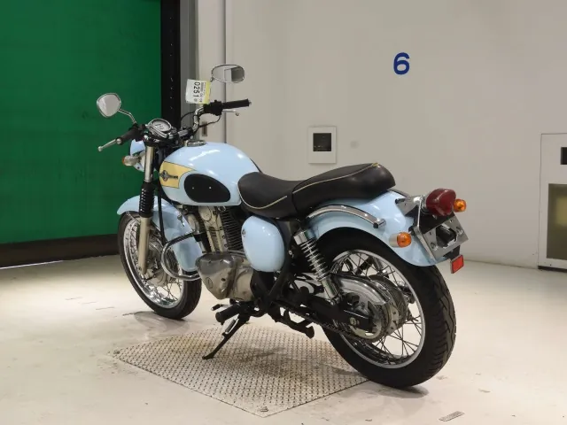 Kawasaki Estrella, light blue, фото 6