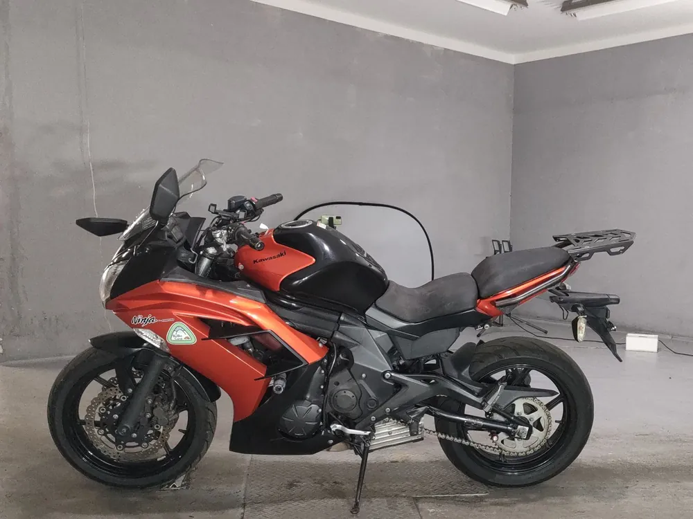 Kawasaki Ninja 400 2015, black / orange, фото 2