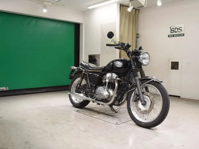 Kawasaki W400 2006, чёрный, фото 3