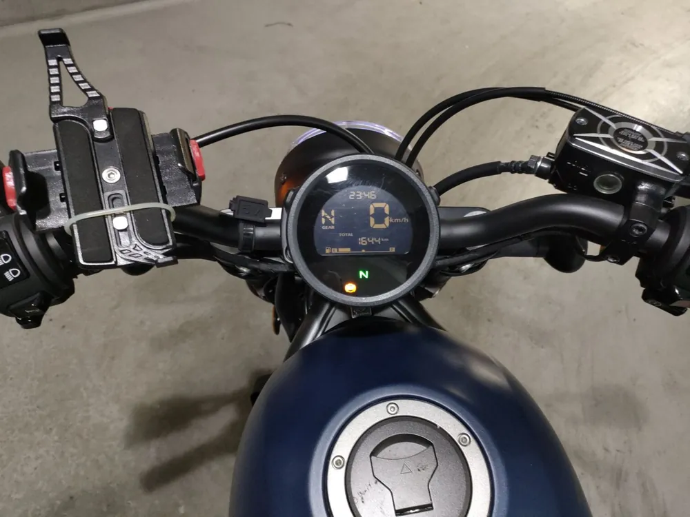 Honda Rebel 250, синий, фото 5