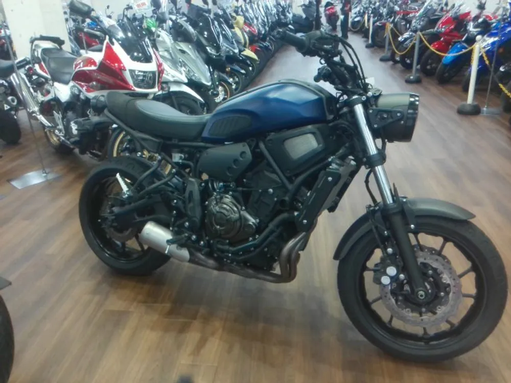 Yamaha XSR700 2019, maddo blue, фото 2