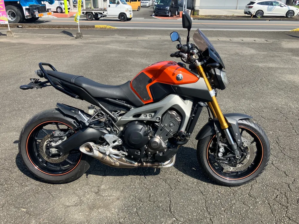 Yamaha MT-09 2014, оранжевый, фото 3