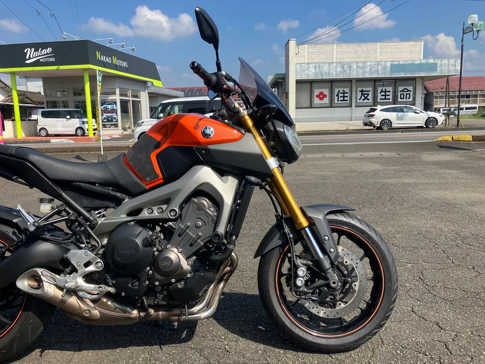 Yamaha MT-09 2014, оранжевый, фото 4