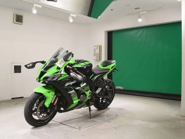 Kawasaki ZX-10RA 2017, чёрный, зелёный, фото 4