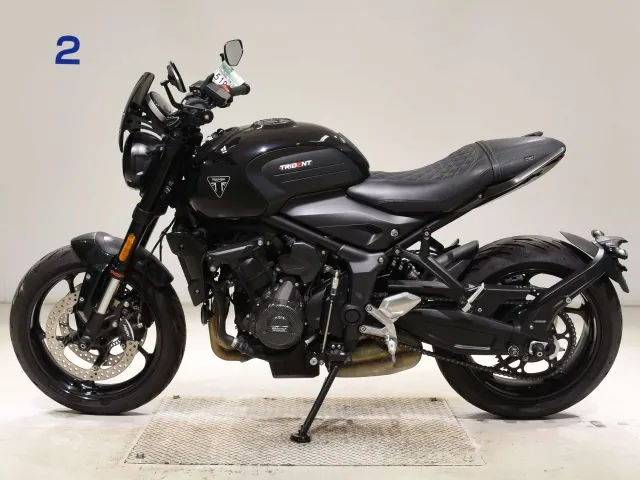 Triumph Trident 660 2021, чёрный, фото 2