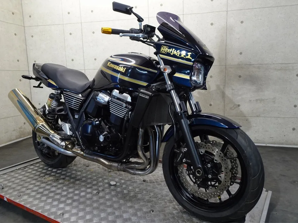 Kawasaki ZRX1200DAEG 2011, navy blue, фото 8