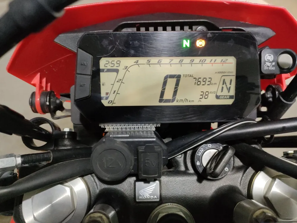 Honda CRF250 Rally, красный, фото 5