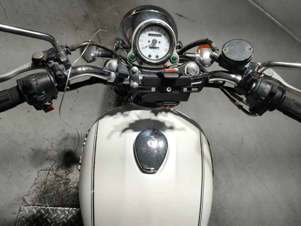 Kawasaki Estrella, белый, фото 5