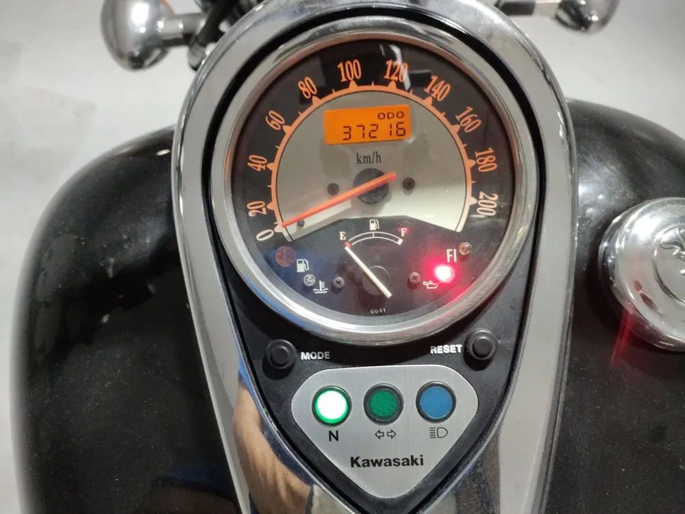 Kawasaki Vulcan 900 2008, чёрный, фото 5