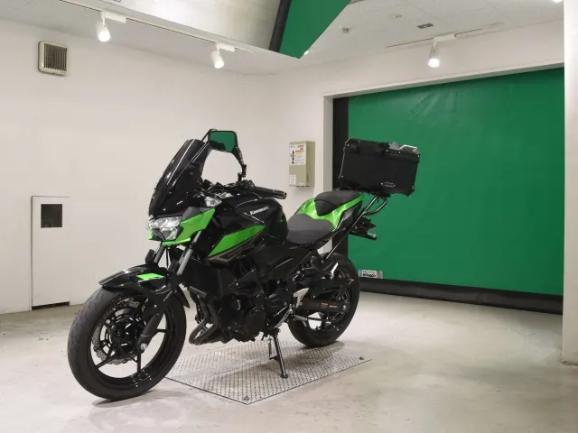 Kawasaki Ninja 400 2022, black | green, фото 4