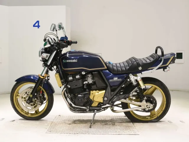Kawasaki ZRX400-II 2001, navy blue, фото 2