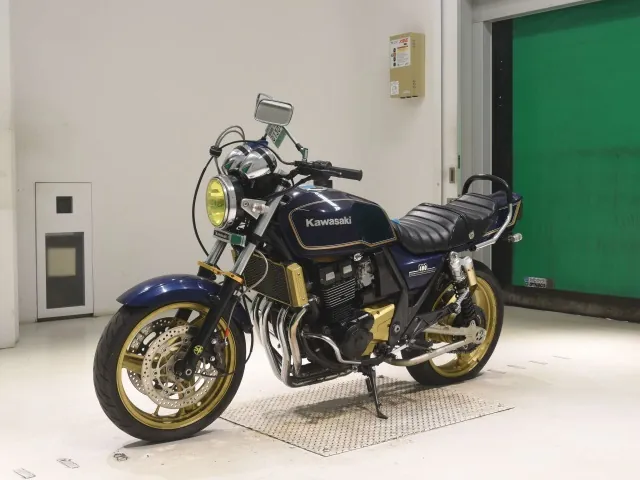 Kawasaki ZRX400-II 2001, navy blue, фото 4