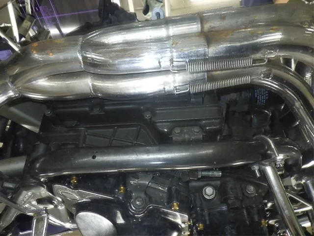 Kawasaki ZRX400-II 2001, navy blue, фото 7