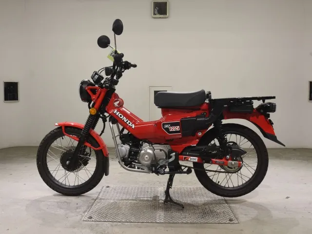 Honda CT125 Hunter Cub, красный, фото 2